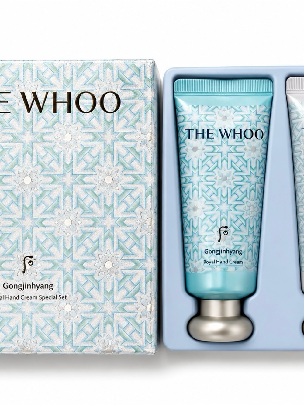 The History of Whoo Gongjinhyang Royal Hand Cream Set 60ml x2 EXP 2029